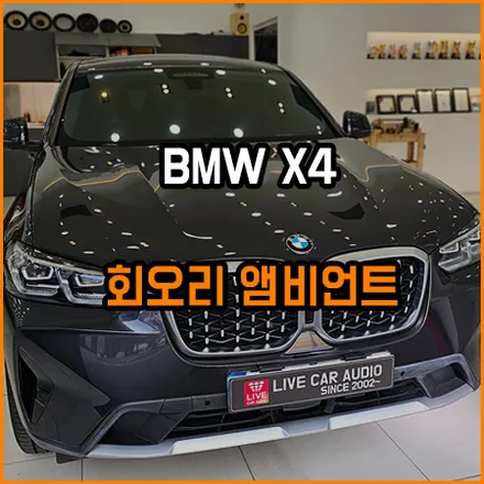 BMW X4 회오리 앰비언트 / BMW / X4 / 창원,부산