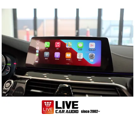 BMW G30 - 스피커교체 + 풀 스크린 카플레이 활성화 + 편의코딩 / 창원,마산,경남