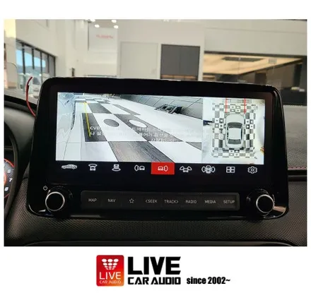 창원 마산회원구 / 어라운드 뷰 시공으로 편리하고 안전한 주행~4채널 블랙박스 / 현대 / 코나