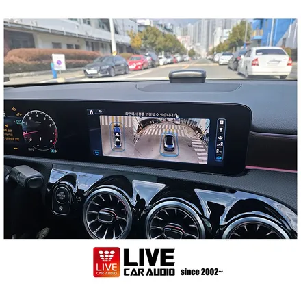 순정 어라운드 뷰 레트로 핏으로 주차 시 차량의 안전과 편리함까지 더해지는 [ 벤츠 A35 AMG ] / 창원시 봉암동