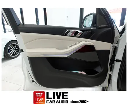 마창진 BMW X7 LCI G07 회오리 스피커 메탈 그릴 전체 교체 순정 앰비언트 연동 / 창원,마산,경남