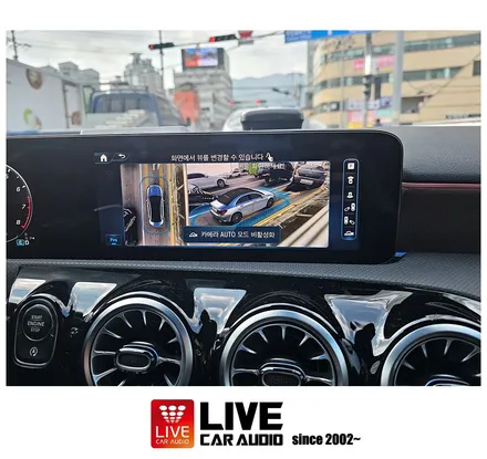 순정 어라운드 뷰 레트로 핏으로 주차 시 차량의 안전과 편리함까지 더해지는 [ 벤츠 A35 AMG ] / 창원시 봉암동