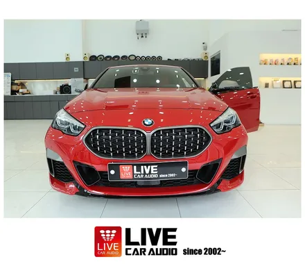 BMW 235i 순정형 카오디오 튜닝 - 무스웨이 DSP앰프 / 창원,마산,경남