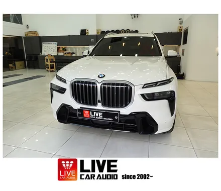 마창진 BMW X7 LCI G07 회오리 스피커 메탈 그릴 전체 교체 순정 앰비언트 연동 / 창원,마산,경남