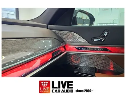 BMW G70 7시리즈 회오리 앰비언트 시공 AVI BM100스피커 교체 / 창원시 봉암동