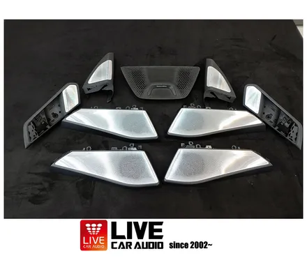 마창진 BMW X7 LCI G07 회오리 스피커 메탈 그릴 전체 교체 순정 앰비언트 연동 / 창원,마산,경남