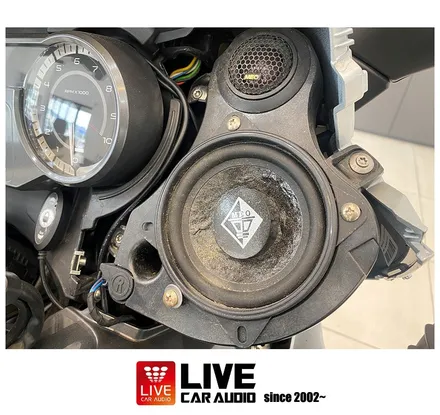 BMW 바이크에도 튜닝되는 AVI BM100 MK2 스피커 / 창원시 봉암동
