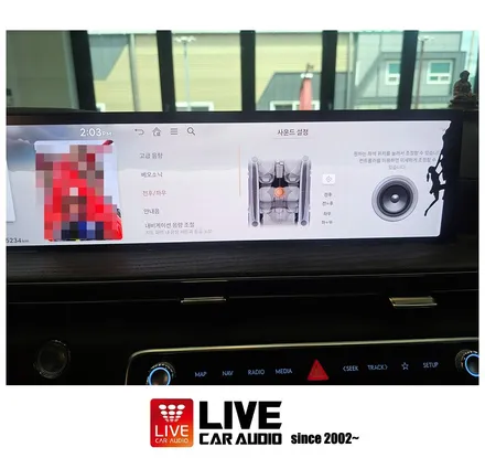 GV80 뱅앤올룹슨 오디오 사운드 튜닝은 무스웨이 M12 512K DSP 앰프로 시작됩니다. / 창원시 봉암동