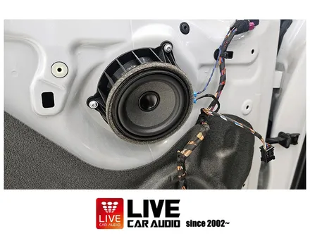 BMW F15 X3 음질 향상을 위한 조합 AVI BM100 4D 스피커 MUSWAY DSP 앰프 / 창원,마산,경남