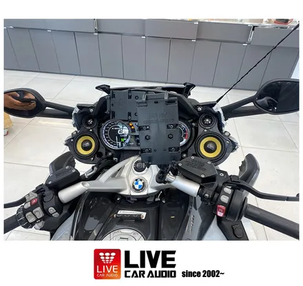 BMW 바이크에도 튜닝되는 AVI BM100 MK2 스피커 / 창원시 봉암동