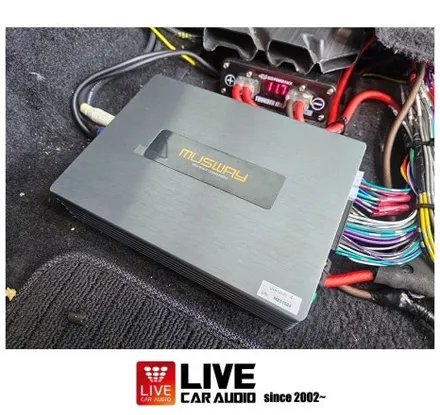 맥스크루즈 카오디오 프런트 3WAY 시스템 ; 무스웨이 M6 + D8 DSP 앰프 A 필러 성형~ / 창원시 봉암동