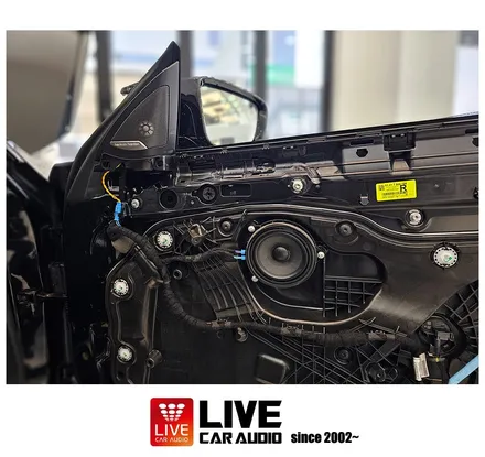 BMW M4 미드레인지 앰비언트 활성화부터 AVI BM100 4D 스피커 업그레이드 / 창원시 봉암동