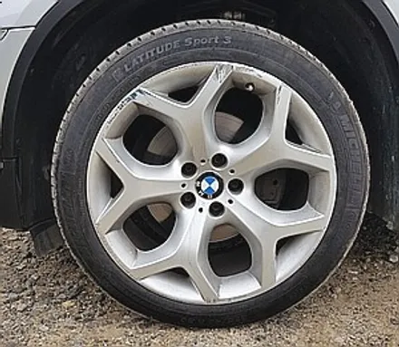BMW X6 도색으로 휠 복원 진행하였어요 / 천안 두정동