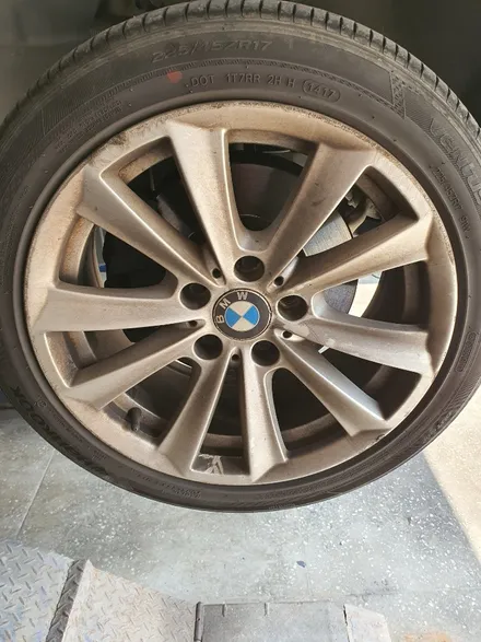 BMW 320D 17인치 순정휠복원 / 천안, 평택, 청주