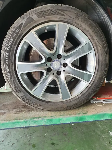 벤츠 S350 다이아컷팅 휠복원 / 천안, 평택, 청주