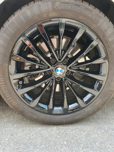 BMW 530i 블랙색상으로 컬러변경해 휠도색 복원작업 / 천안, 평택, 청주