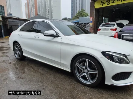 벤츠 C250d 다이아컷팅 휠복원 / 천안, 평택, 청주