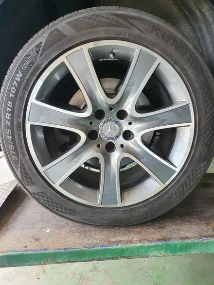 벤츠 S350 다이아컷팅 휠복원 / 천안, 평택, 청주