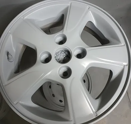 [휠도색수리]  더 뉴 스파크 14인치 휠순정 복원 / 천안, 평택, 청주