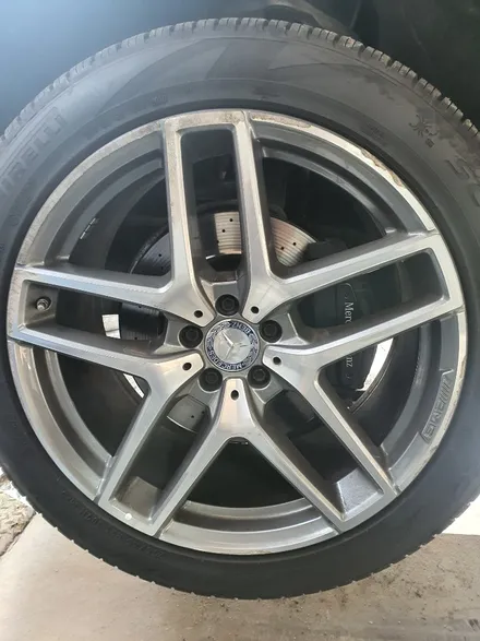 벤츠 GLE 350D 순정휠복원 / 천안, 평택, 청주