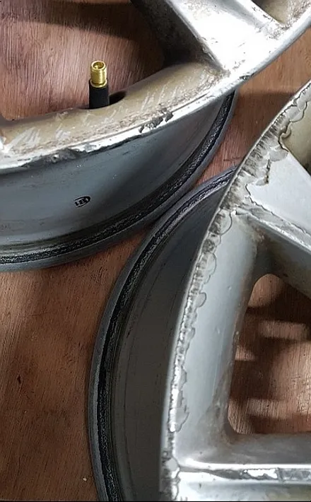 [오성휠][휠도색][휠다이아컷팅]아우디 휠 복원{휠,타이어 저가신품, 중고고가매입 } / 천안 두정동