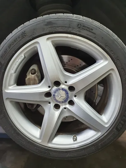 벤츠 CLS 350 다이아컷팅 휠복원 / 천안, 평택, 청주