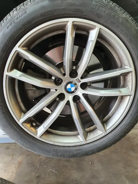 BMW 520D 다이아컷팅 휠복원 / 천안, 평택, 청주