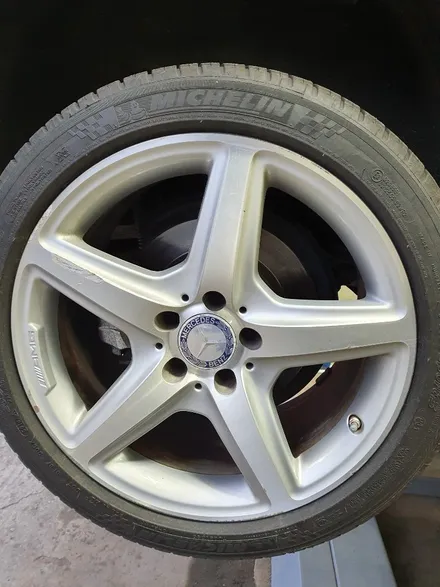 벤츠 CLS 350 다이아컷팅 휠복원 / 천안, 평택, 청주