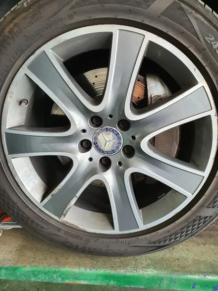 벤츠 S350 다이아컷팅 휠복원 / 천안, 평택, 청주