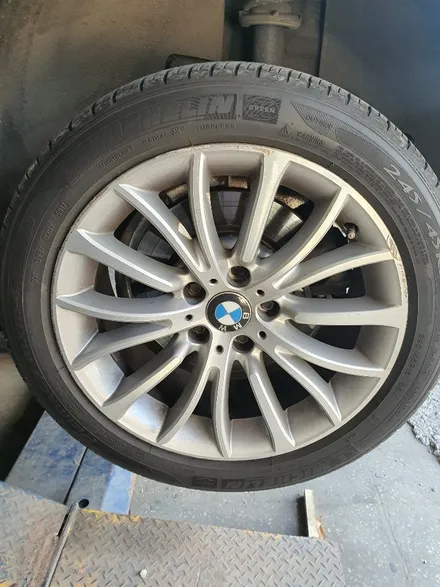 BMW 520D 다이아컷팅 휠복원 / 천안, 평택, 청주