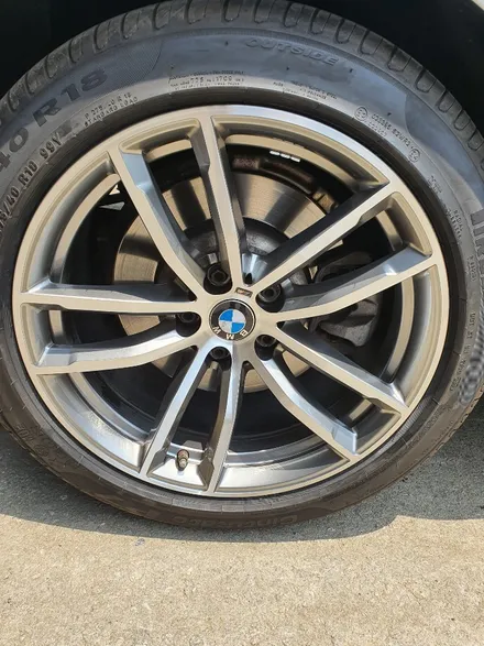 BMW 520D 다이아컷팅 휠복원 / 천안, 평택, 청주