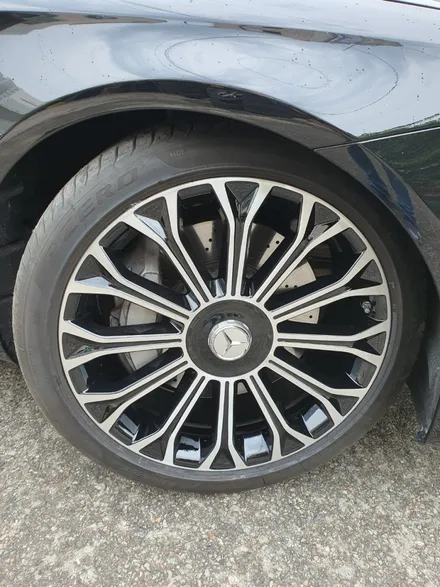 벤츠 S560el 다이아컷팅 휠복원 / 천안, 평택, 청주
