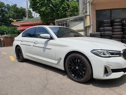 BMW 530i 블랙색상으로 컬러변경해 휠도색 복원작업 / 천안, 평택, 청주