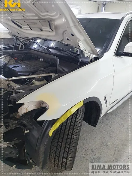 노원구 판금도색 BMW X3 나만 알고싶은 곳 / 경기 남양주 오남읍