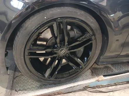 대구 휠복원 성지, Audi RS7 유광블랙 휠 복원기 / 대구 달서, 남구, 서구