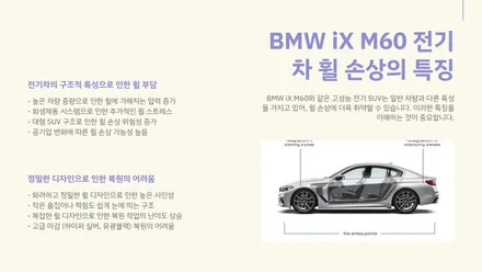 bmwixm60, 전기차 휠복원 주의할 점은? / 대구 달서, 남구, 서구