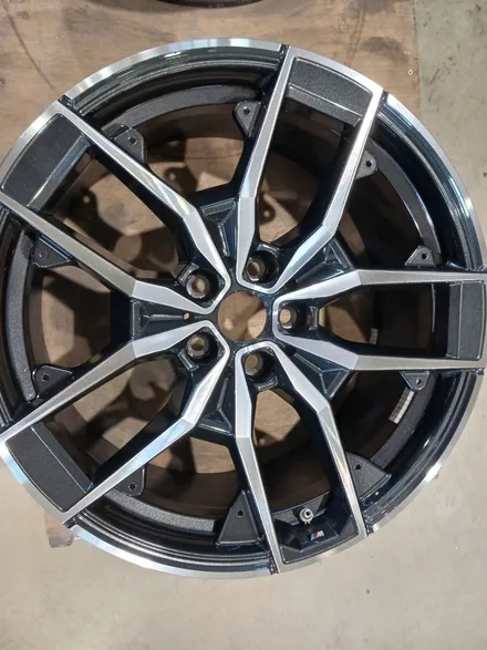 대구 경북 지역 BMW 520i 다이아몬드 컷팅 휠 복원 사례 / 대구 달서, 남구, 서구