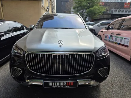 벤츠 w167 gls600 마이바흐 엠블럼 전동부메스터 미드스피커 엠비언트 출장 시공 / 부천, 수도권 출장