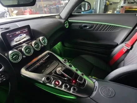 벤츠 amg gts 송풍구엠비언트 RGB 무빙엠비언트 출장시공 엠비언트출장전문 / 부천, 수도권 출장