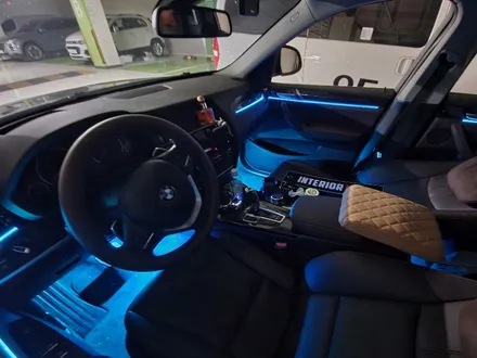 출장 <서울,경기,인천> BMW X4 노출 광섬유 엠비언트라이트 출장엠비언트시공 / 부천, 수도권 출장