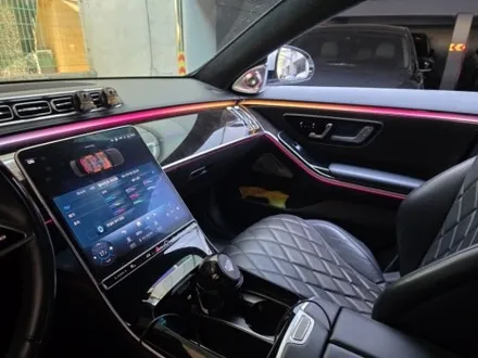 벤츠 s580 w223 액티브엠비언트 출장 시공요청 수원중고차매매단지 출장엠비언트 / 부천, 수도권 출장