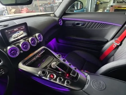 벤츠 amg gts 송풍구엠비언트 RGB 무빙엠비언트 출장시공 엠비언트출장전문 / 부천, 수도권 출장