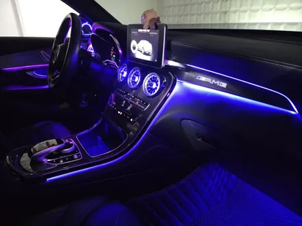 벤츠 x253 glc63amg 송풍구엠비언트 순전3색엠비언트 광량업 무선카플레이 출장엠비언트 데쉬보드엠비언트 / 부천, 수도권 출장