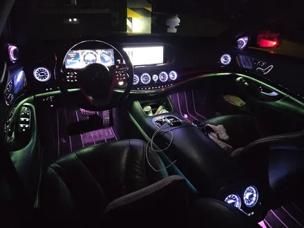 벤츠 w222 s클래스 s350d 후기형 64색 송풍구엠비언트 4D전동부메스터 출장엠비언트 / 부천, 수도권 출장