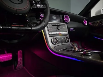 벤츠 r172 slc43amg  카본디컷핸들 엠비언트 광량업 출장시공 엠비언트 slk엠비언트 / 부천, 수도권 출장