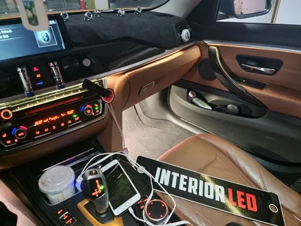 출장 <서울,경기,인천> BMW 420D 아크릴 반매립 비노출 엠비언트라이트 풋등RGB 출장엠비언트시공 / 부천, 수도권 출장