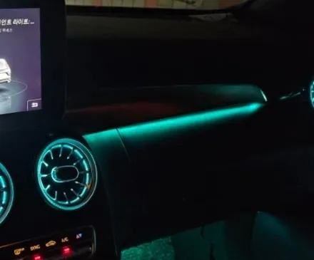 벤츠 x253 glc63amg 송풍구엠비언트 순전3색엠비언트 광량업 무선카플레이 출장엠비언트 데쉬보드엠비언트 / 부천, 수도권 출장
