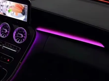 벤츠 x253 glc63amg 송풍구엠비언트 순전3색엠비언트 광량업 무선카플레이 출장엠비언트 데쉬보드엠비언트 / 부천, 수도권 출장