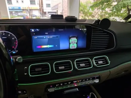 벤츠 w167 gls 580 출장엠비언트 시공후기 송풍구엠비언트 전동부메스터 미드스피커엠비언트 / 부천, 수도권 출장