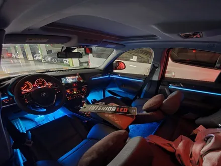 출장 <서울,경기,인천> BMW X4 노출 광섬유 엠비언트라이트 출장엠비언트시공 / 부천, 수도권 출장